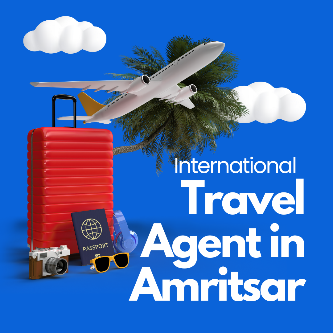 International travel agents in Amritsar offering visa services, flight booking, and tour packages.